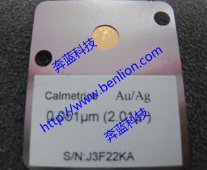 电镀标准片Au/Ag Plated